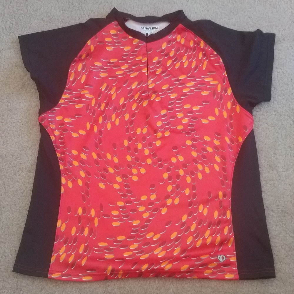 Pearl Izumi short sleeve bike jersey, cool pattern